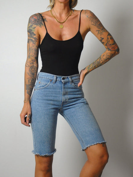 Levi's Longer Cut Off Shorts