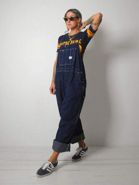 1950's Deadstock Indigo Overalls