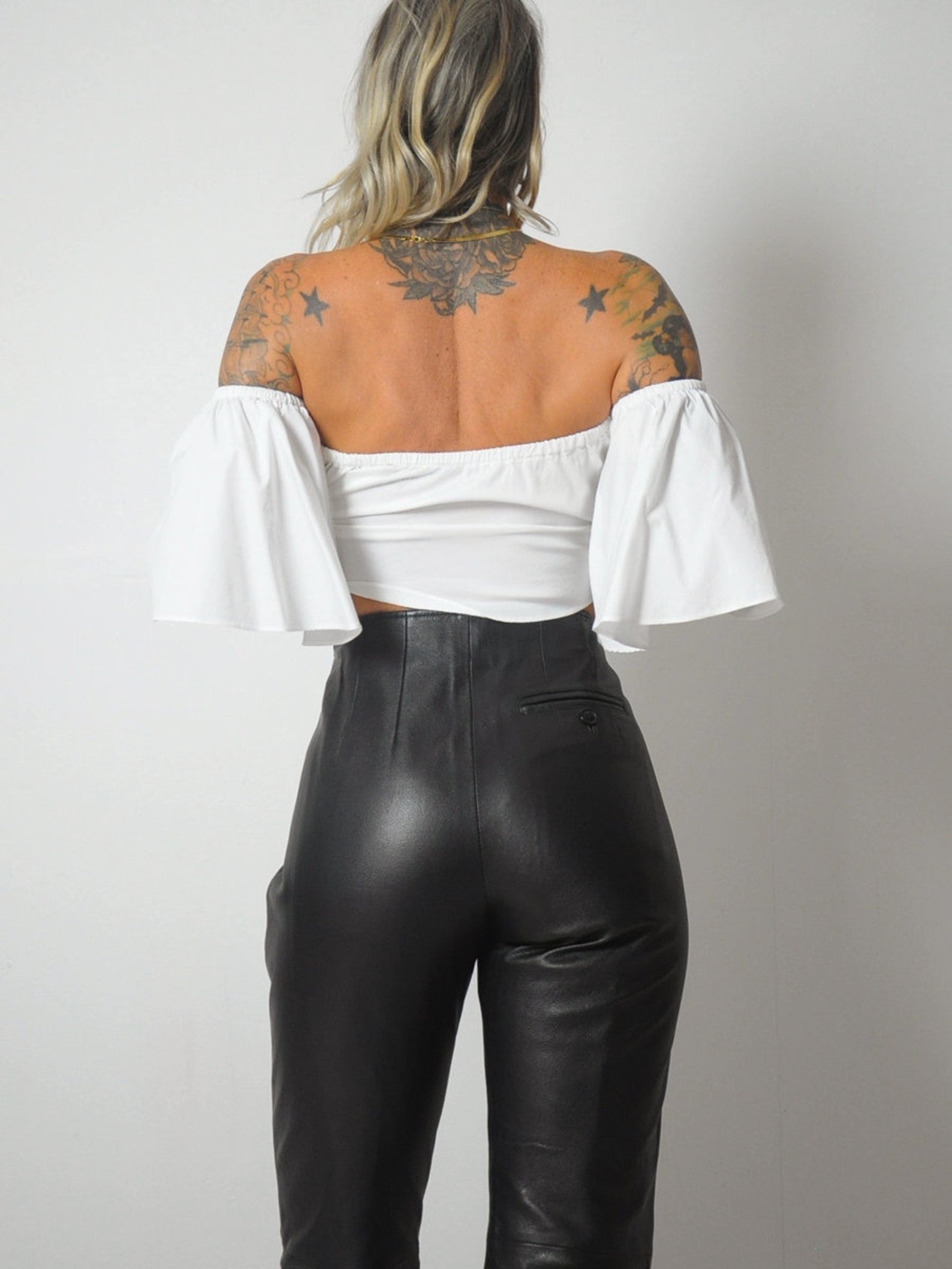 Kyle Leather Pants 26x28