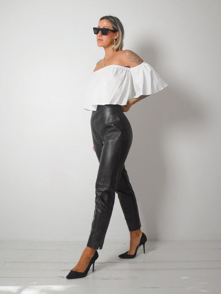 Kyle Leather Pants 26x28