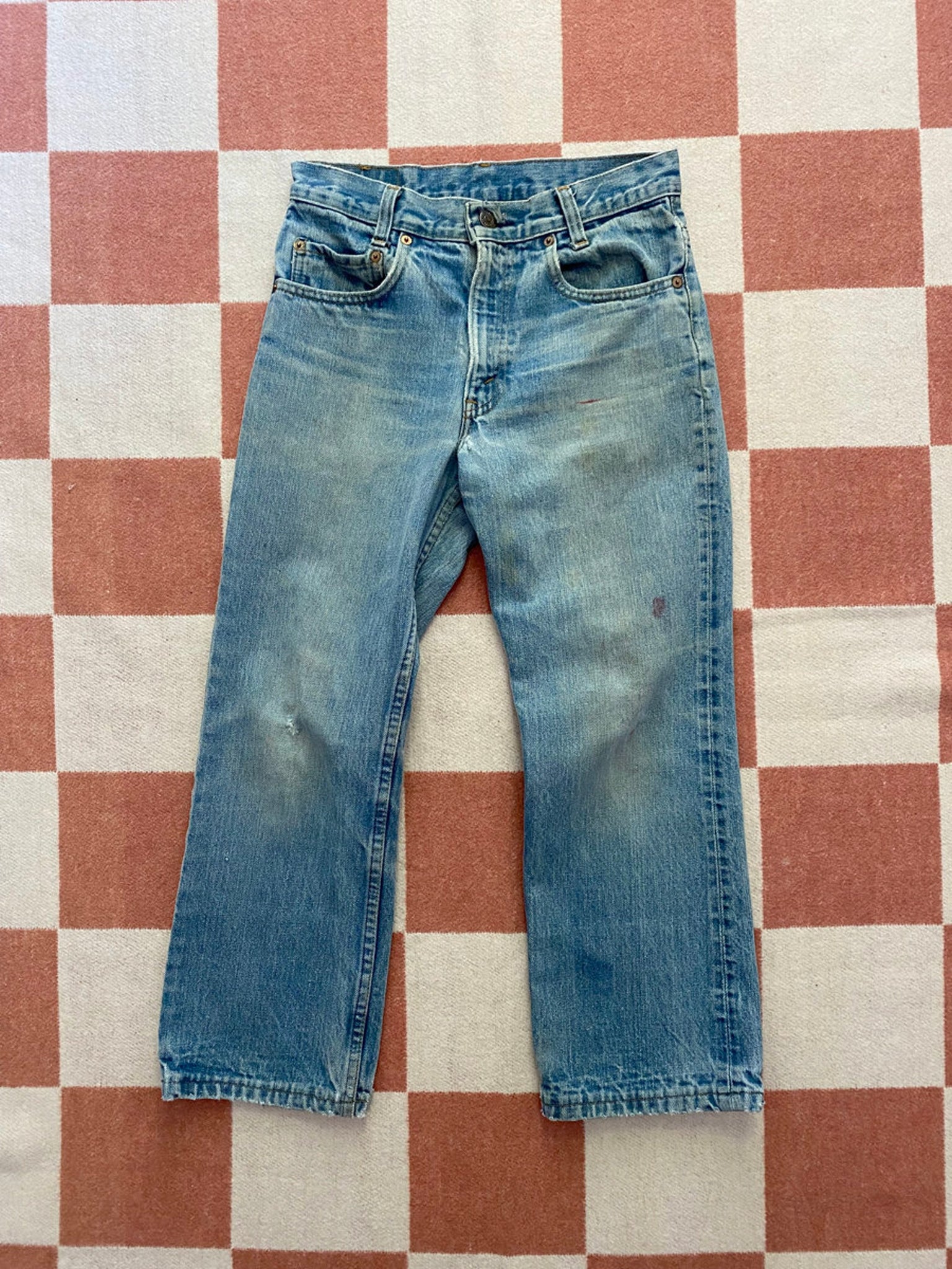 1970's Levi's Faded Petite Jeans 27x24