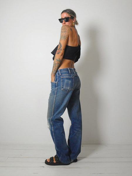 Faded Baggy Rustler Jeans 32x30