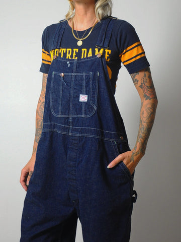 1950's Deadstock Indigo Overalls
