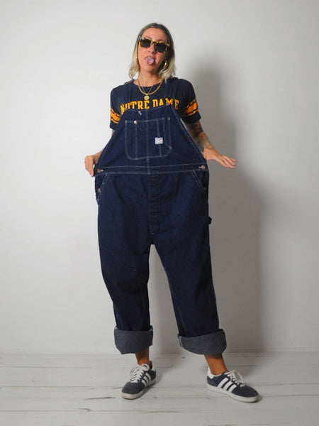 1950's Deadstock Indigo Overalls