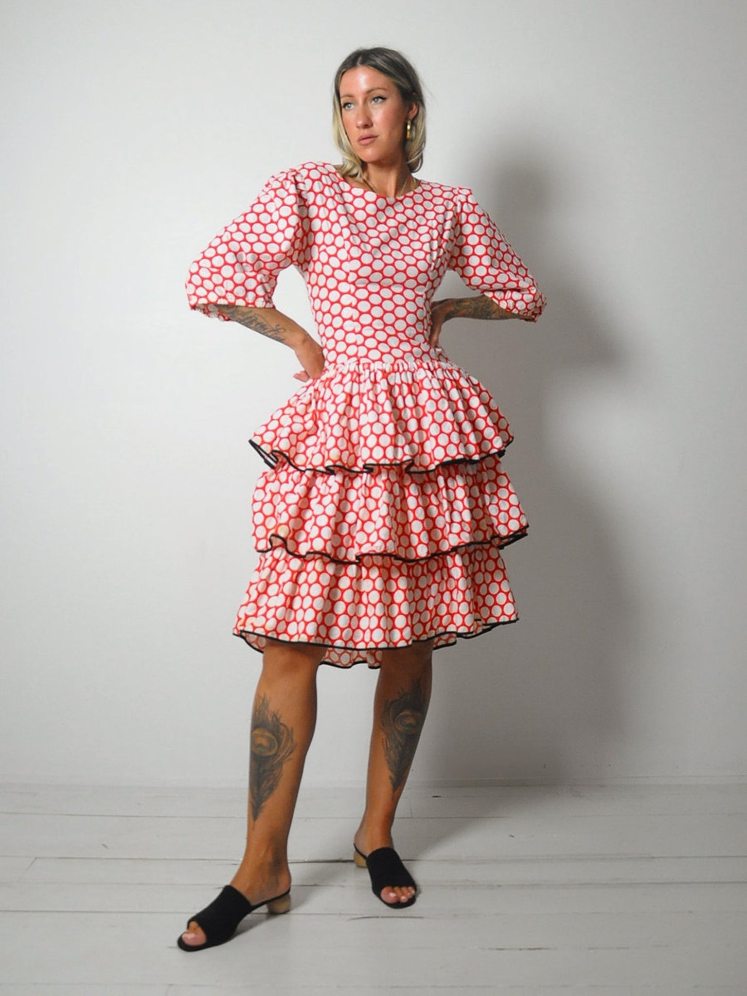 1960's Lucy Polka Dot Dress