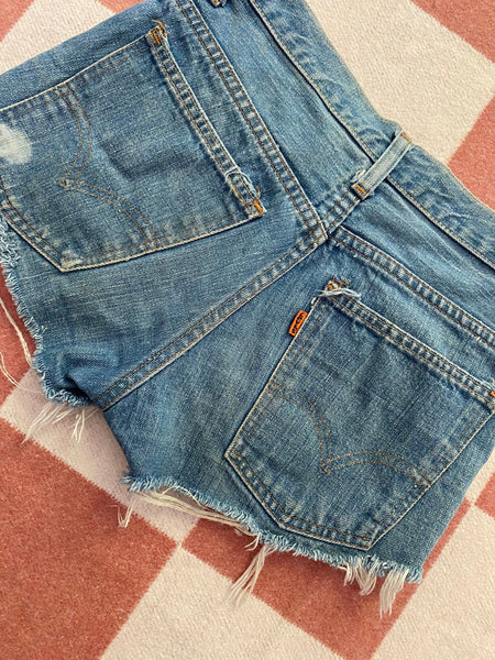 1970's Levi's Frayed Shorts