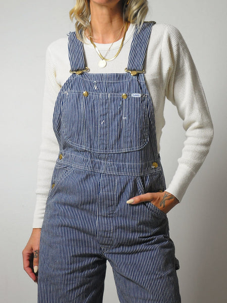 1960's Lee Hickory Stripe Overalls