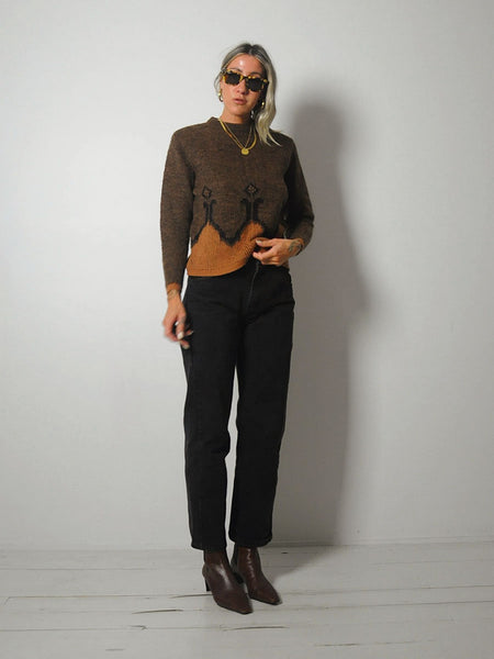 1960's Talbott Geometric Sweater