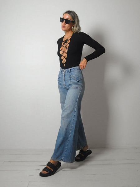 1970's Foxmoor Flared Jeans 27x30.5