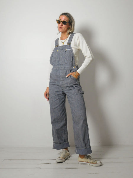 1960's Lee Hickory Stripe Overalls