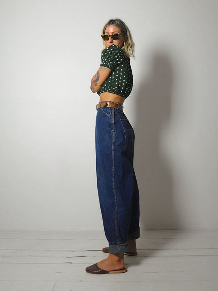 1950's Ranch Craft Side Zip Jeans 33x29