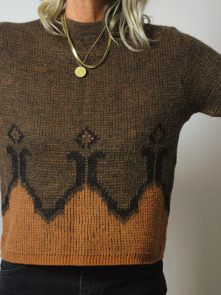 1960's Talbott Geometric Sweater