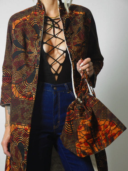 Reversible Batik Print Jacket