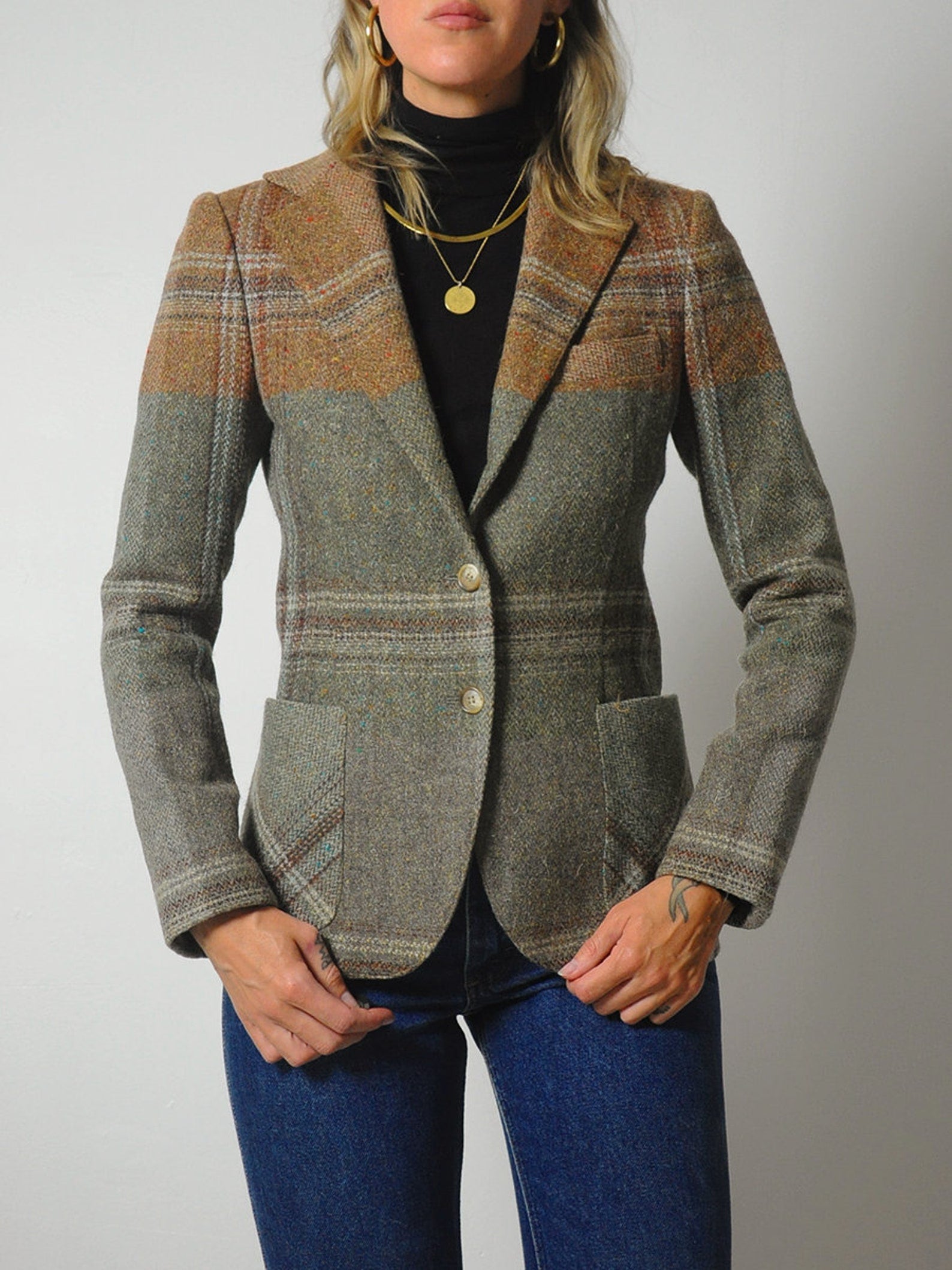 1970's Harvest Tweed Blazer