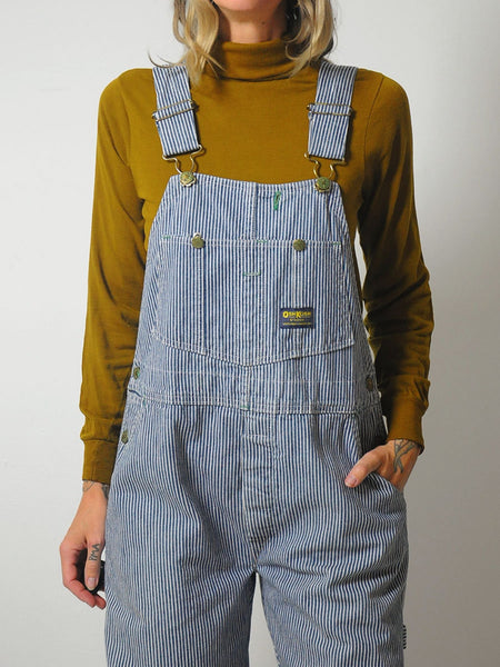 1970's Oshkosh Hickory Stripe Overalls