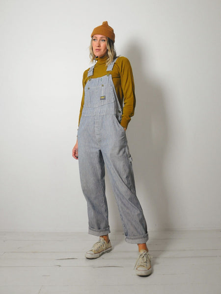 1970's Oshkosh Hickory Stripe Overalls