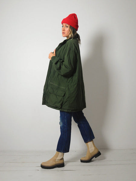 90's Era J.Crew Forest Parka