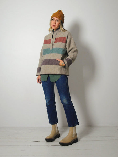 1980's Woolrich Striped Blanket Jacket