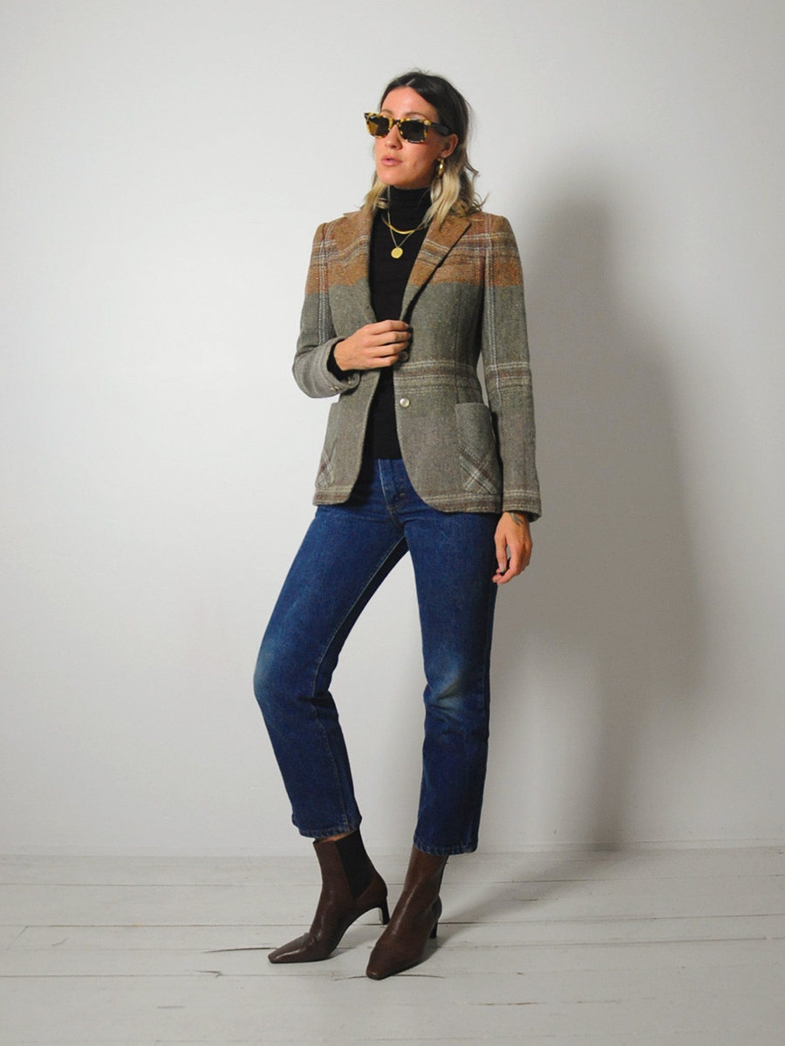 1970's Harvest Tweed Blazer