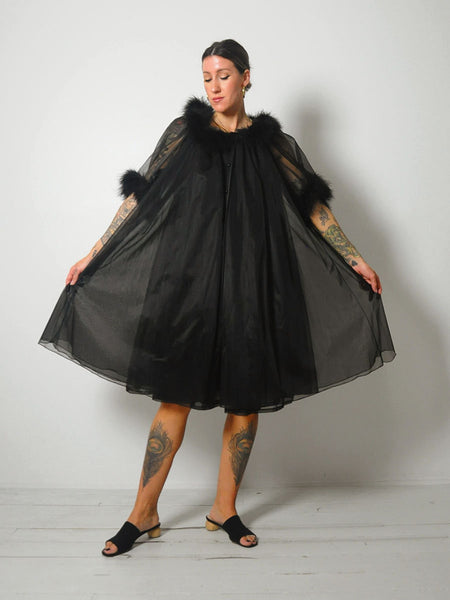 1960's Peignoir Slip Set