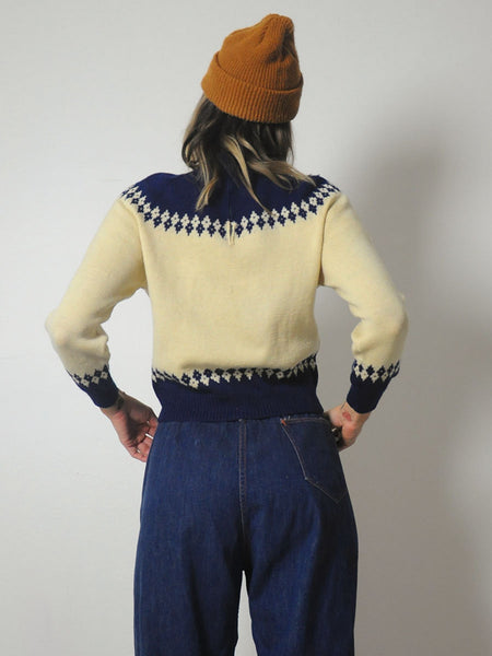 1950's Wool Fairisle Sweater