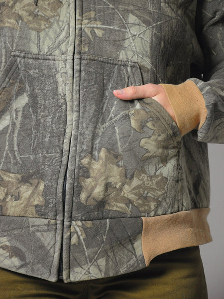 Woodland Camo Hoodie Sweatshirt