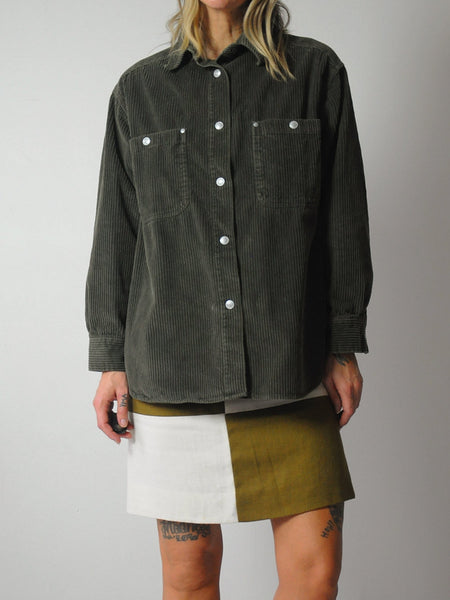 90's Wide Wale Corduroy Shirt