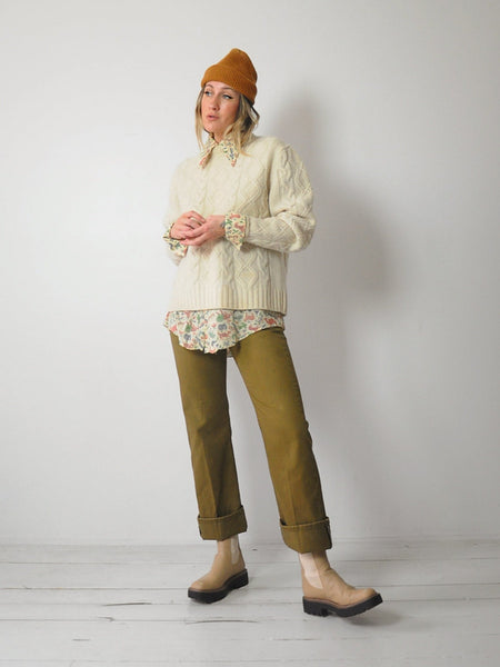Woolrich Fisherman's knit Sweater