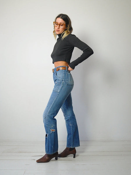 1970's Faded Flared Jeans 29x31