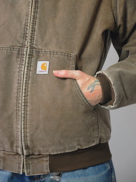 Brown Carhartt Canvas Coat