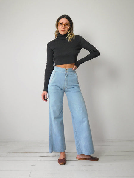 1970's Pentimento Bellbottoms 24x29.5