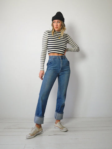 1970's Studded Pocket Jeans 26x33