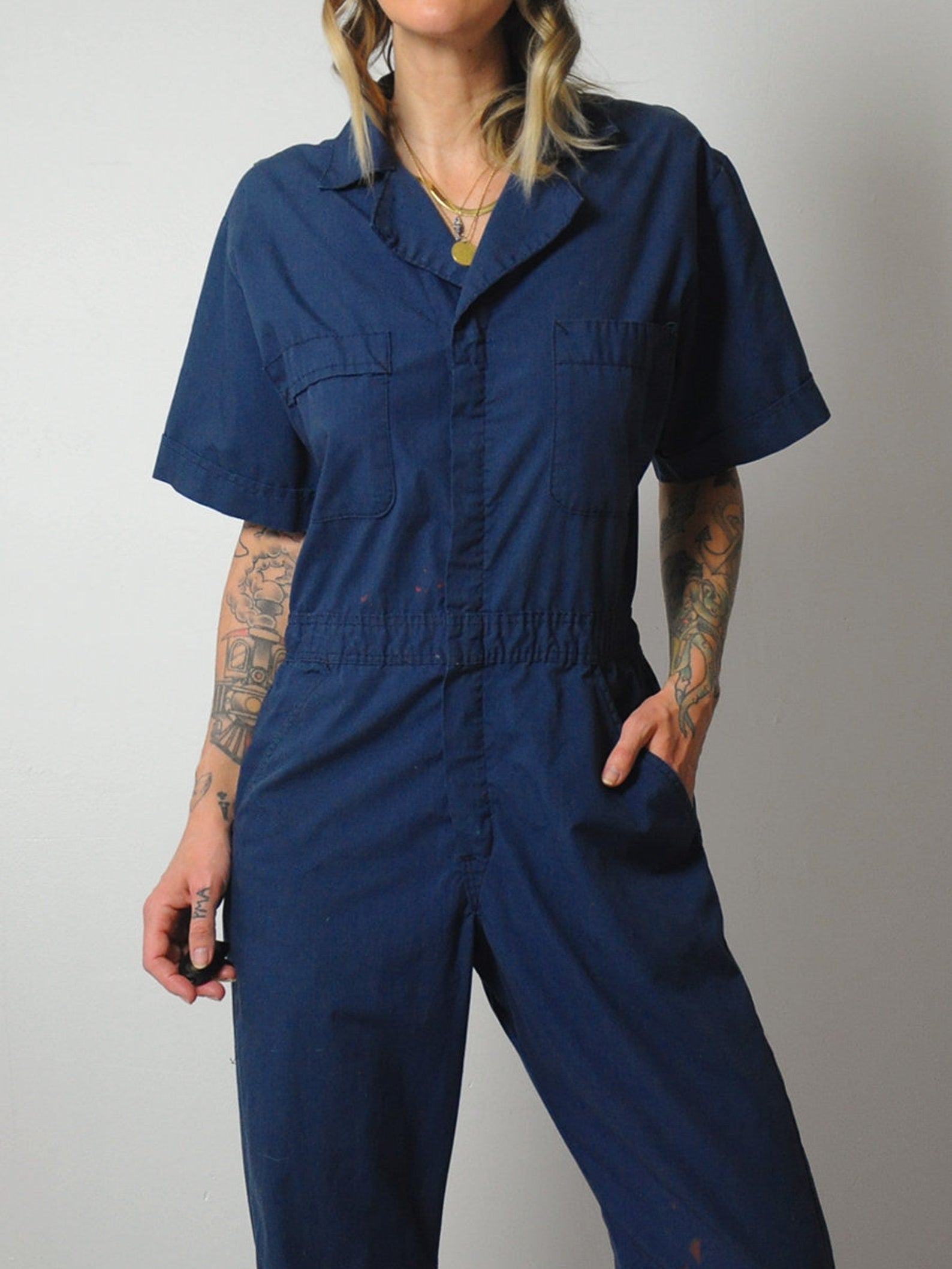 1970's Big Ben Navy Coveralls