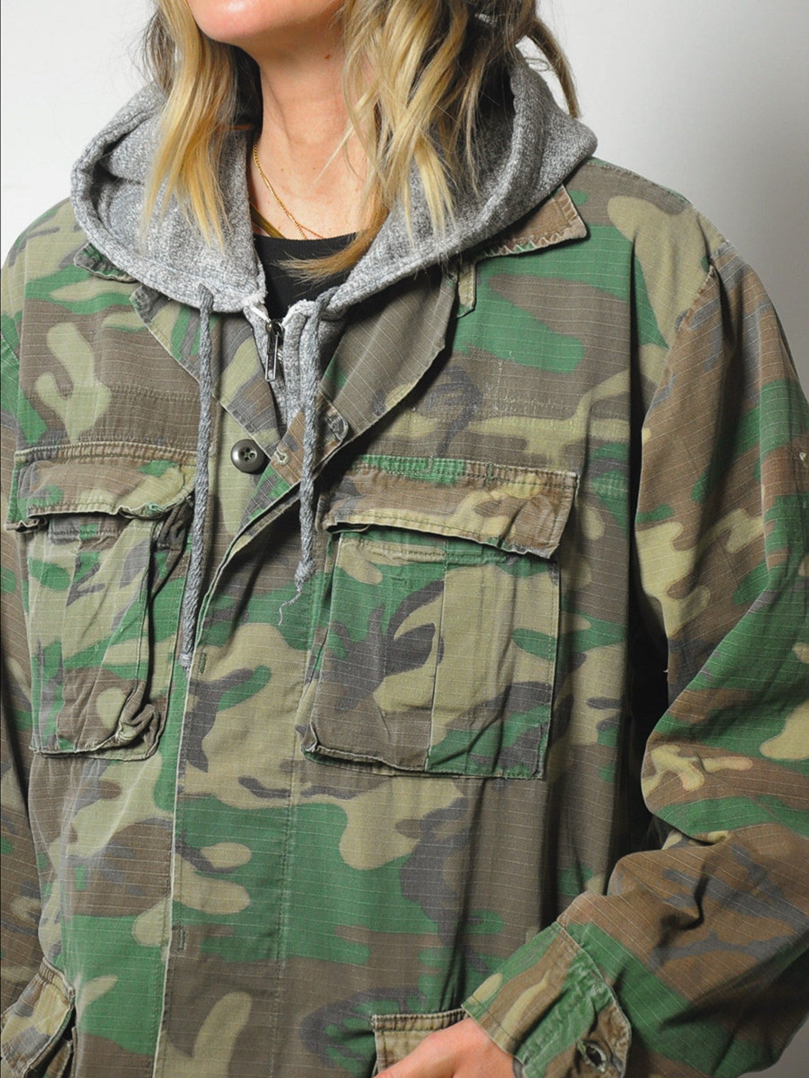 1980's Camouflage Jacket