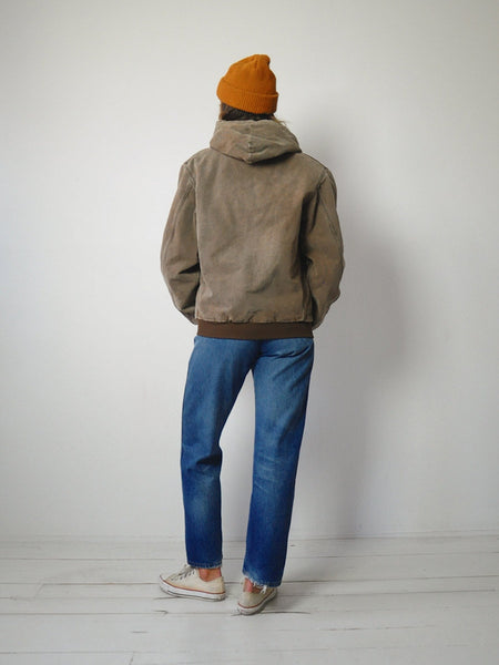 Brown Carhartt Canvas Coat