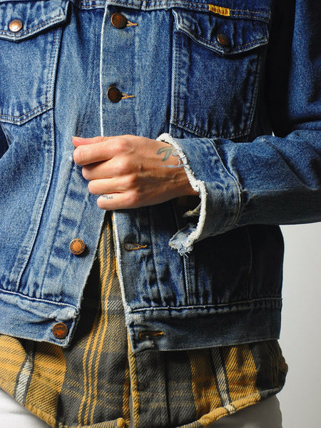 Faded Rustler Jean Jacket