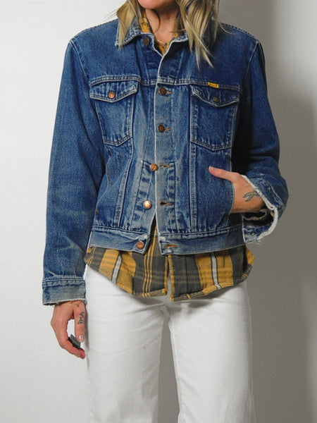 Faded Rustler Jean Jacket