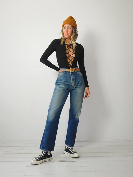 1980's Relaxed Rustler Jeans 32x29.5