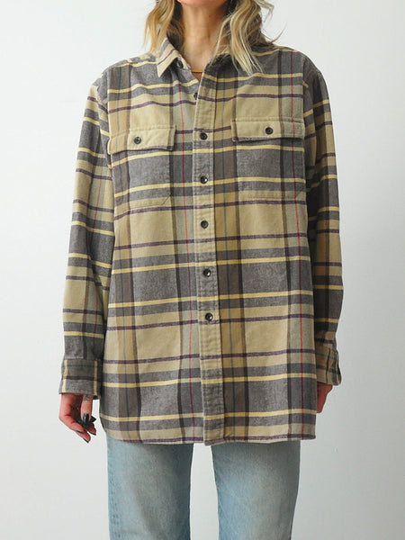 1980's L.L.Bean Chamois Cloth Flannel