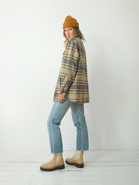 1980's L.L.Bean Chamois Cloth Flannel