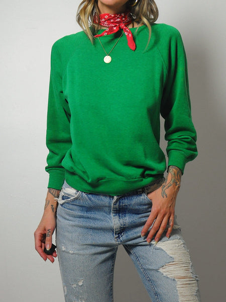 Soft Kelly Green Sweatshirt