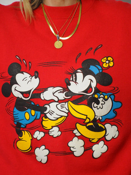 Dancing Mickey & Minnie Crewneck