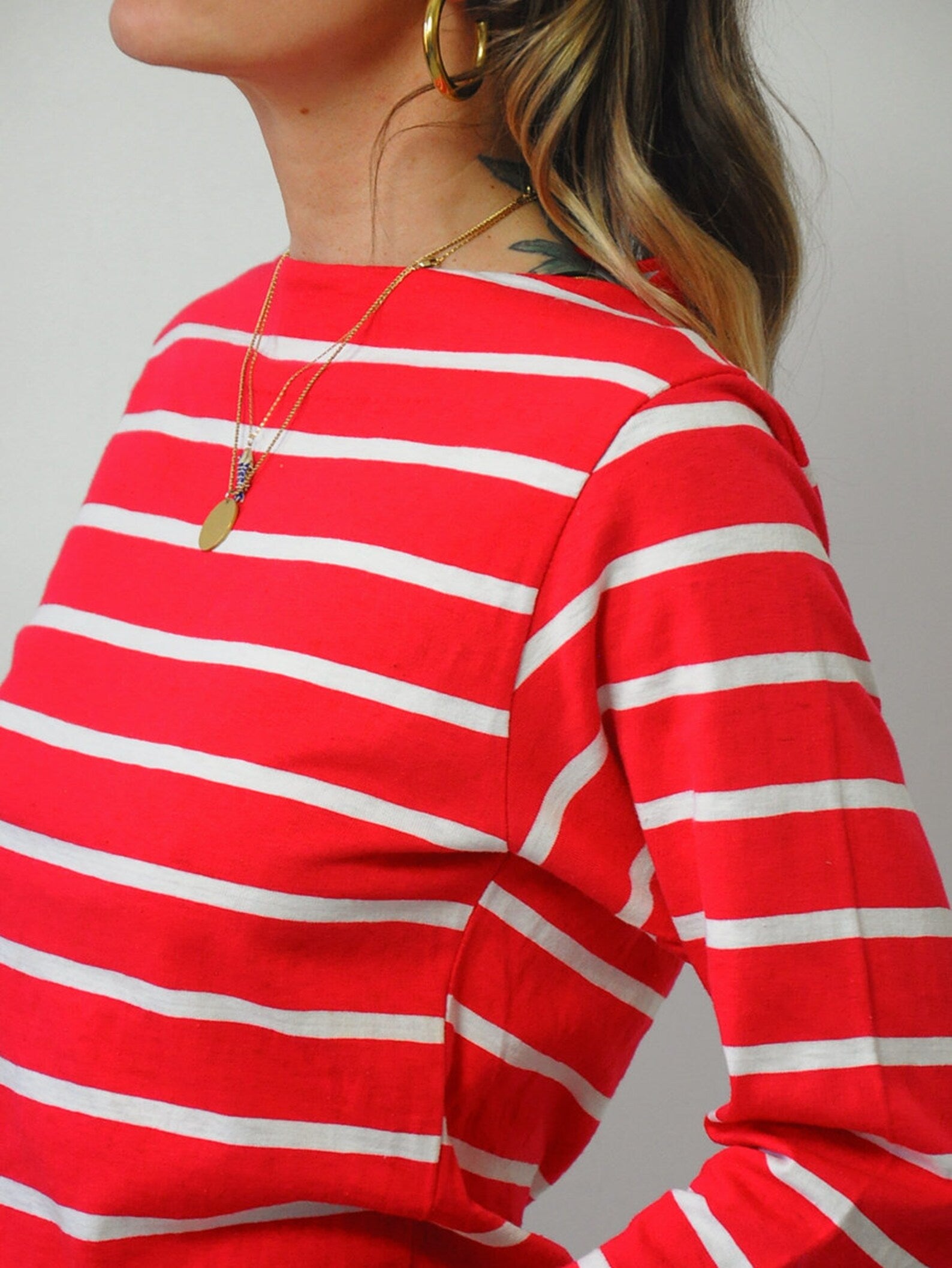 1960's Breton Stripe Shirt