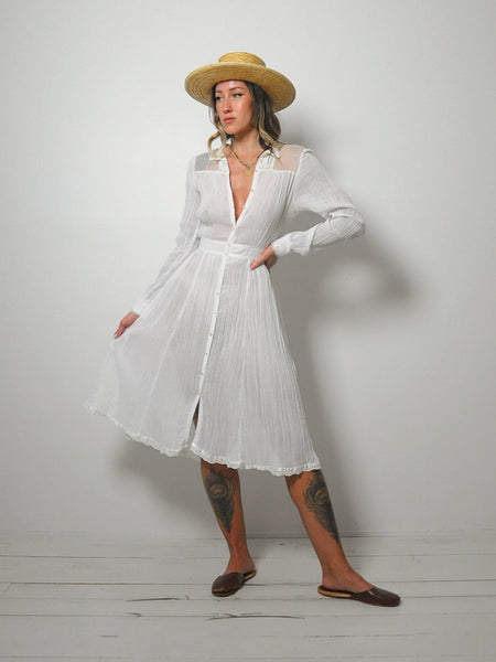 Lockwood Cotton Gauze Dress