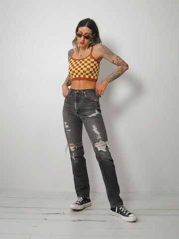 Destroyed Wrangler Jeans 30x32