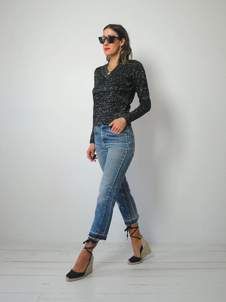 1970's Metallic Deadstock Sweater