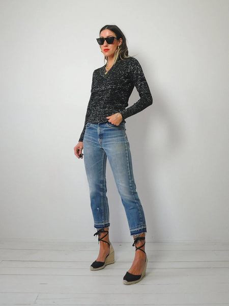 1970's Metallic Deadstock Sweater