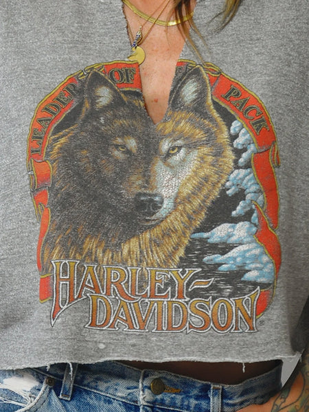 Leader of The Pack Harley Sweatshirt