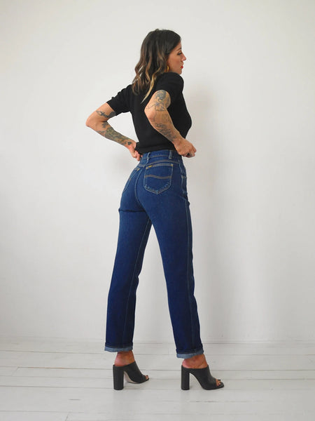 Stretchy Indigo Lee Jeans 26x30.5