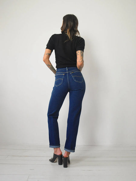 Stretchy Indigo Lee Jeans 26x30.5